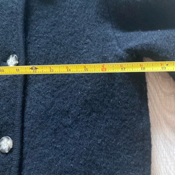 Vintage Rafaella 100% Wool Black Jacket Size Small - Picture 6 of 8